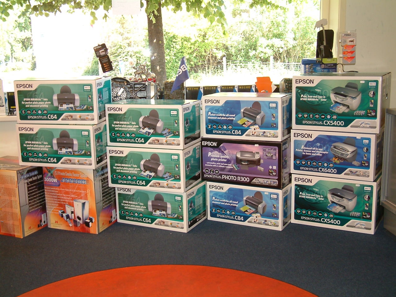 Oude foto van de winkel van HenC Computers