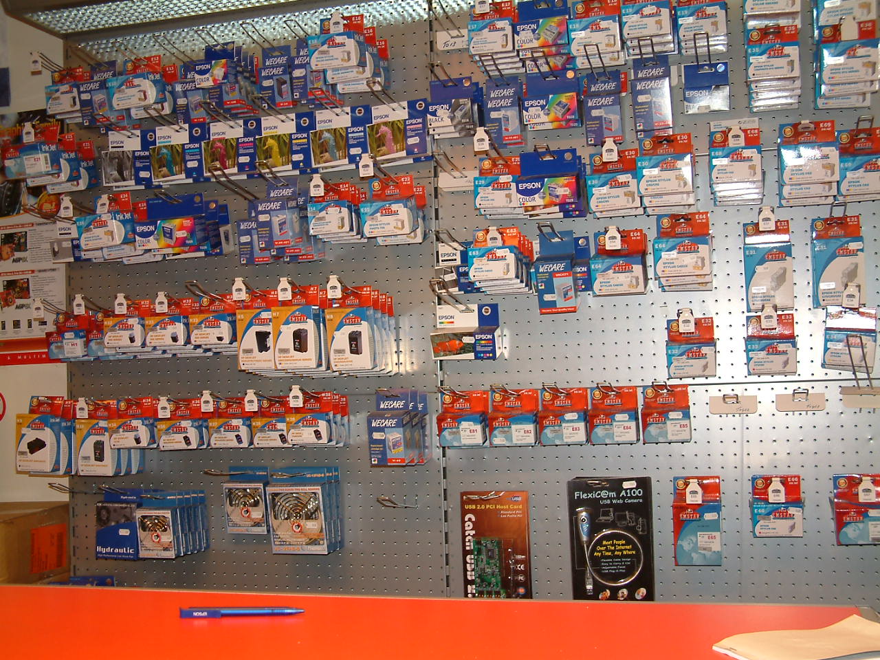 Oude foto van de winkel van HenC Computers